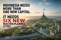 Indonesia Needs More Than One New Capital. It Needs Six New Master-Planned Cities.