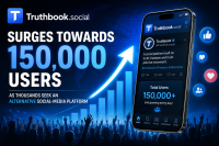 Truthbook.social Surges Towards 150,000 Users as Thousands Seek an Alternative Social-Media Platform