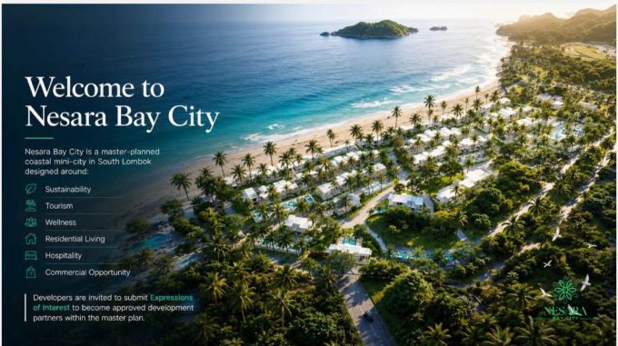 Nesara Bay City Eyes String Transport Line Technology for South Lombok Development Coming Soon