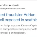 Federal Court Slams Kinnara Capital CEO Adrian Campbell Over False Affidavit